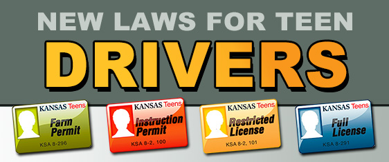 New Laws for Teen Drivers — Kansas GDL license type overview